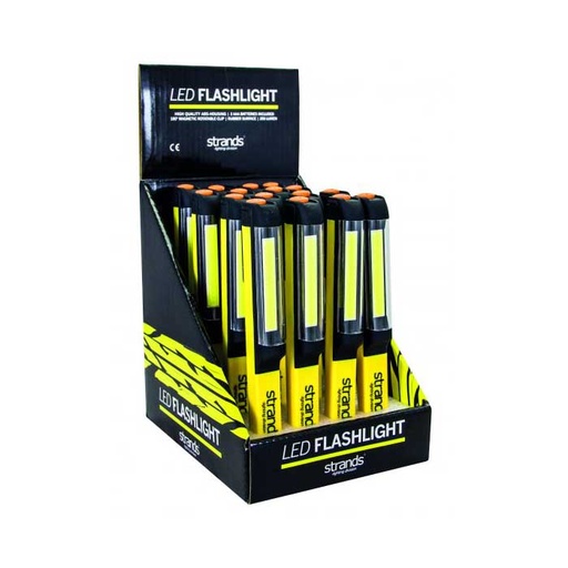 [2607810002-kit] LED Flashlight 200 Lumen | 16 Piece Set