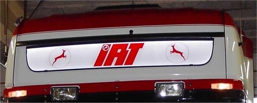 [191SC164RHH] (164) Scania 4 + R Serie Topline Nedking LED lichtplaat