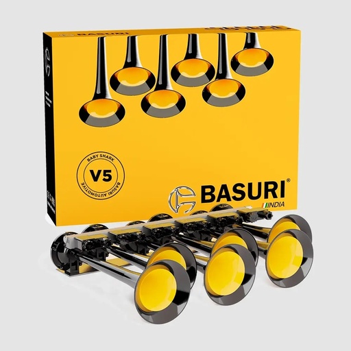 [1707532219] Basuri Baby Shark Air Horn 5.0 12/24V - 24 Melodies