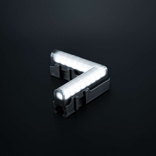 [2607900041] Freedom Dark Line Positielicht Wit | Hoeklicht