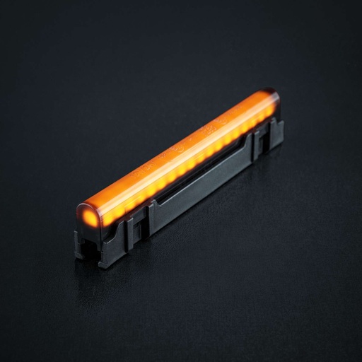 [2607900046] Freedom Dark Line Position Light Amber | Short