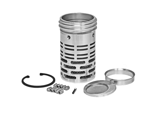 [2006600025] (Scania) (laag) Aluminium brandstoftank vulhals