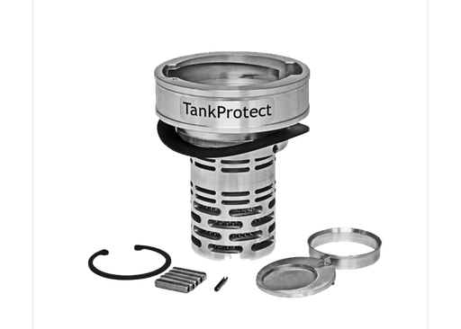 [2007800001] (Uni) Aluminium brandstoftank vulhals voor DAF, IVECO, MAN, MERCEDES, RENAULT en VOLVO