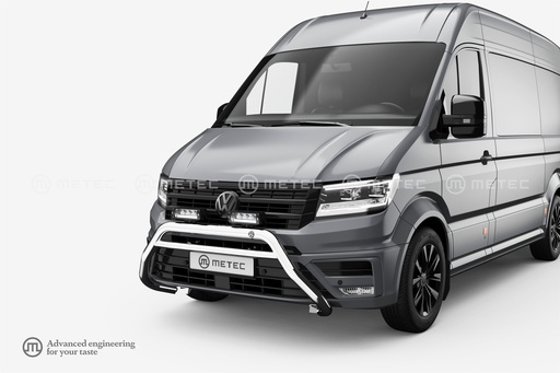 [2103840760] Stainless Steel Pushbar for MAN TGE & Volkswagen Crafter 2017+