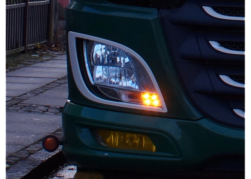 [2601240980] DRL LED Units for DAF XF106 | Amber