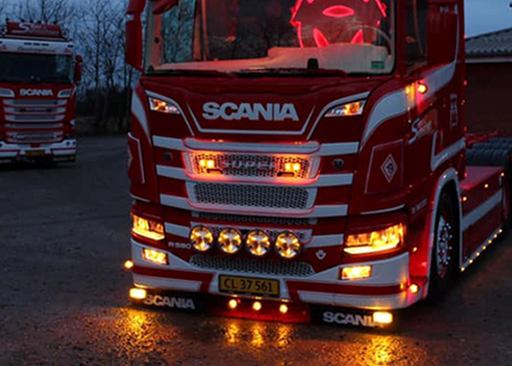[2606240910] DUO LED Position Light + Strobe for Headlights Scania R/S NextGen