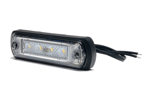 [2607800508] LED Position Light 12/24V | IP66/68 | White