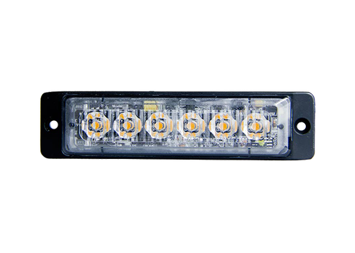 [2607850170HP-A] 6-LED Strobe Light 18W | Amber