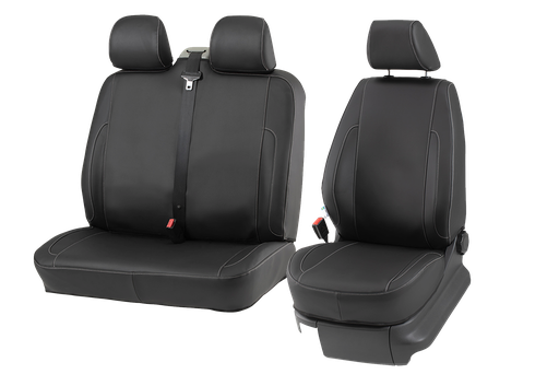 [44051043-stoel-bank] Van Seat Cover Set | 1 Seat & Bench