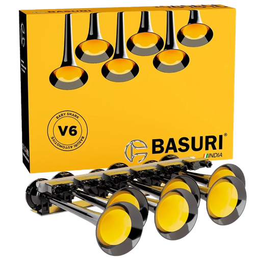 [1707532221] Basuri Baby Shark Air Horn 6.0 12/24V - 26 Melodieën