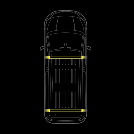 [2607RRS5250240] Cruise Light C-rack for KIA PV5 - 2 Racks / 4 Endcaps