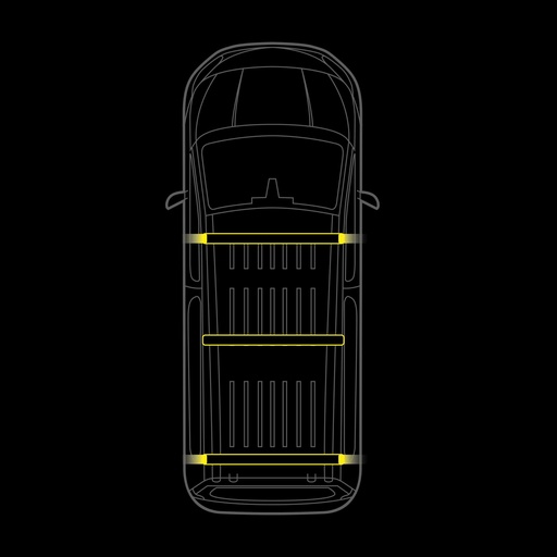 [2607RRS5250340] Cruise Light C-rack - KIA PV5 - 3 Racks / 4 Endcaps
