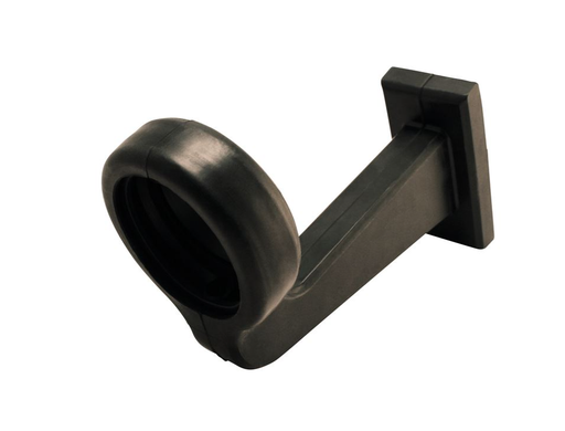 [71230905] Gylle Rubber Montagevoet n°10 | Haaks 195mm