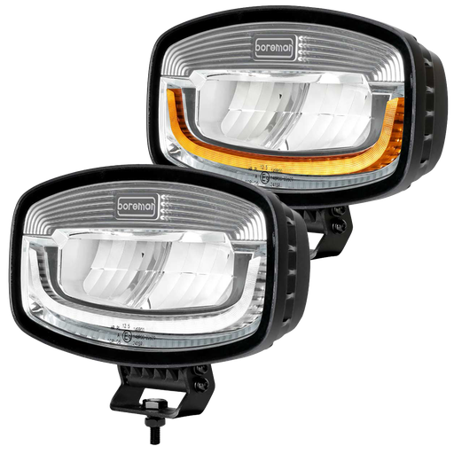 [2607026850] Boreman FULL LED Phantom "S" Oval Driving Light