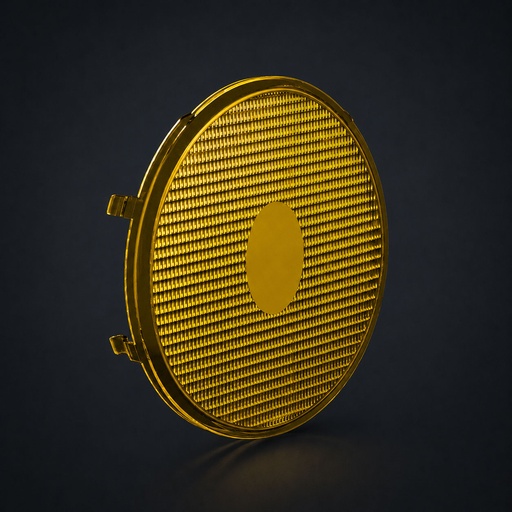 [2607901037] Big Energy Raw 9" Lens Cover - Yellow