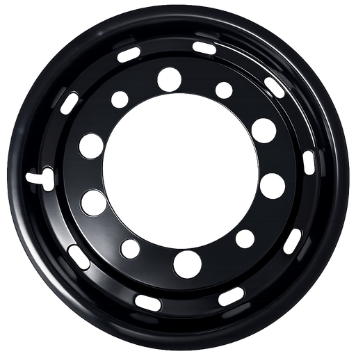 [2707115422B] Super Single Wheel Trim Front 22.5" - ET120 | Black Edition