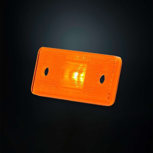 [2607800260] Side marker LED + reflex 12-24V 2 LED diodes - classic design