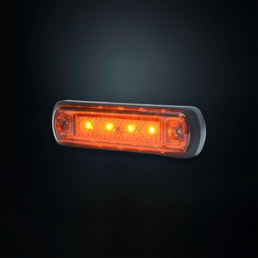 [2607800506] Side marker amber LED 12-24V