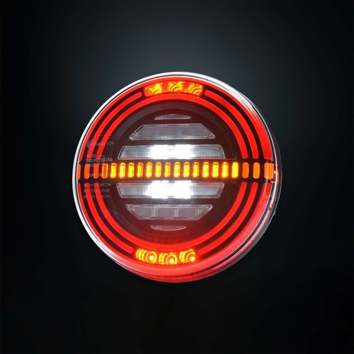 [2607800522] Tail light 5 function LED universal - back, fog, reverse, brake & indicator