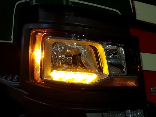 [2602240850] DRL Conversion Kit for Scania L,P,G,R,S-series 2016+ Halogen | Amber