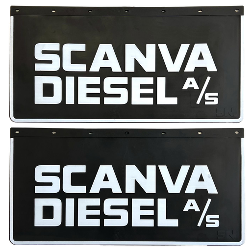[1507107030] Mudflap Set "Scanva Diesel" | 70x30cm