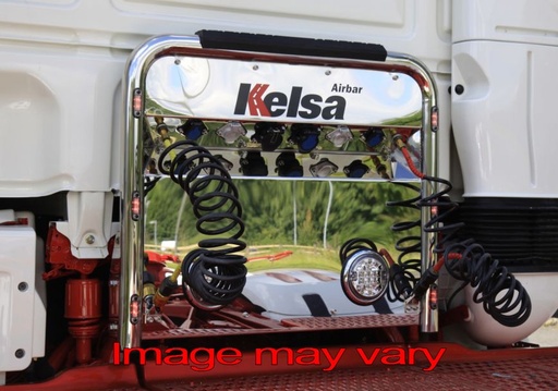 [DAA01/6] Aluminum AirBar for DAF XF105 | 6 Red LEDs