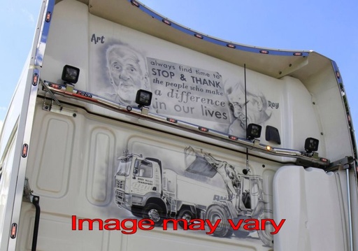 RVS BakBar voor DAF XF95 & XF105 (Super) Space Cab