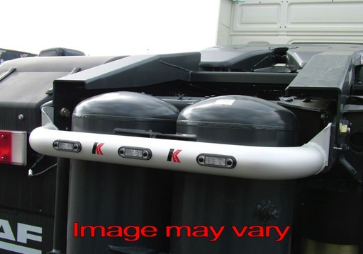 [DCA03] Aluminum ChassisBar for DAF 6x2 Midlift Models with Vertical Air Tanks