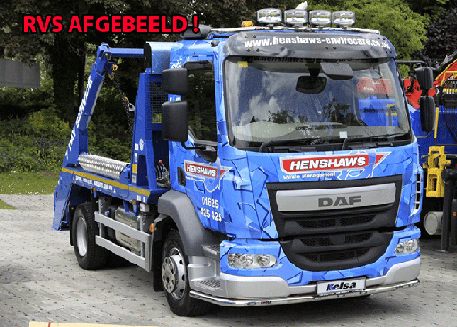 [DLA11/A] Aluminum LoBar for DAF LF EURO 6 - 7 Amber LEDs