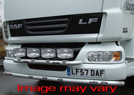 [DLA09/W] (ALU) (DLA09/W) LoBar voor Daf LF 45/55 met 5 witte en 2 oranje led's