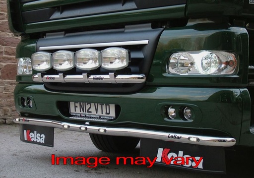 [DLS03/A] St. Steel LoBar for DAF CF65/75/85 2001+ - 5 Amber LEDs