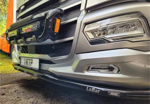 [DLS20/A] St. Steel LoBar for DAF NewGen XF,XG en XG+ - 5 Amber LEDs