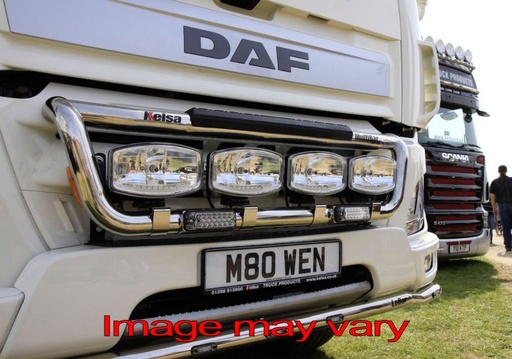 Aluminium MultiBar voor DAF CF Euro 6 met Bouwbumper