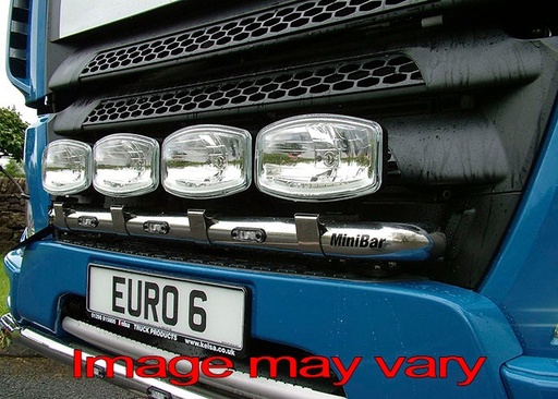 RVS MiniBar voor DAF CF Euro 6 met Bouwbumper