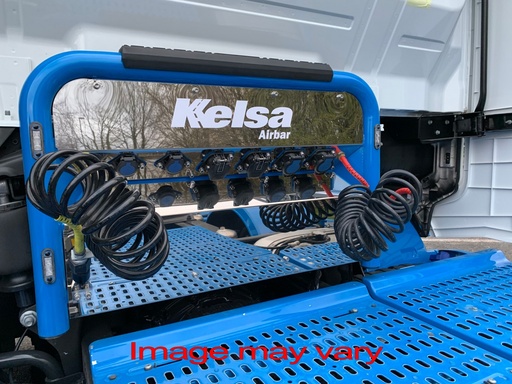 [IAA20/4] Aluminum AirBar for Iveco S-Way | 4 Red LEDs