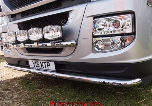 [ILA08/W] Aluminum LoBar for Iveco Stralis Hi-Way | 5 White LEDs