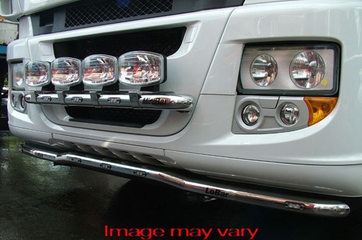 [ILS05/A] RVS LoBar voor Iveco Stralis Cube 2007+ | 5 Oranje LEDs