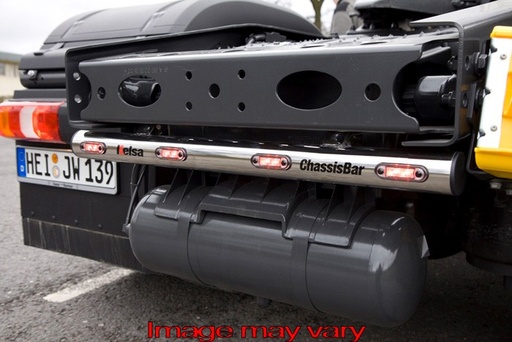 [MBCA13] ChassisBar Aluminum Mercedes Actros 2012+ - 4 Red LEDs