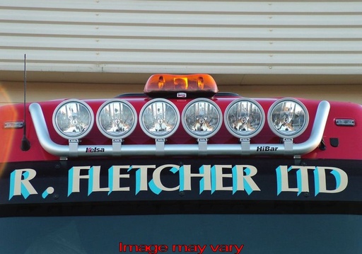 Aluminum HiBar for Mercedes Actros MP2 Megaspace | Drop-Down