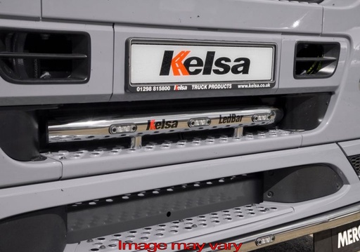 [MBLEDA05/A] ACTROS MP3 LEDBAR MET 3 ORANJE LED'S ALUMINIUM