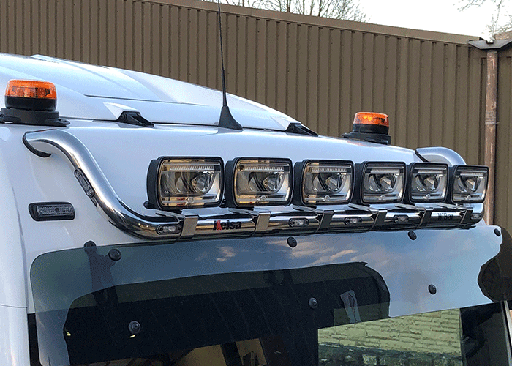 Stainless Steel HiBar for MAN TG3 GM | Wide Model Drop-Down