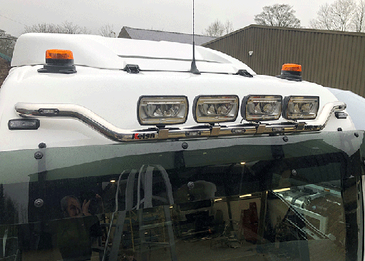 RVS HiBar voor MAN TG3 GM | V-Model