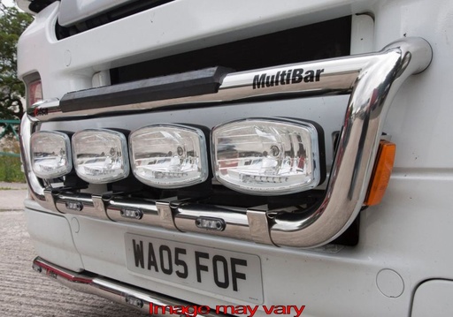 Aluminum MultiBar for MAN TGS 2007-2012 with Construction Bumper