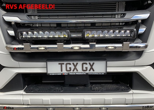 [MMBA20] Aluminium MiniBar voor MAN TG3 GX & GM Cabine met Kunststof Bumper