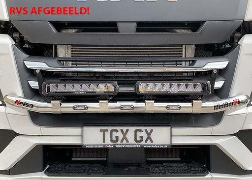 [MMBA20XL] Aluminium MiniBar XL voor MAN TG3 GX & GM Cabine met Kunstof Bumper