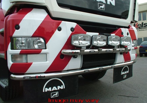 [MMBA08] Aluminum MiniBar for MAN TGA/TGX/TGS with Construction Bumper