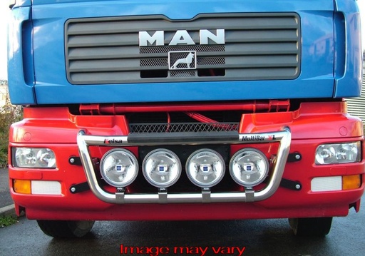 RVS MultiBar XL voor MAN TGL & TGM Slaapcabine 2005-2012