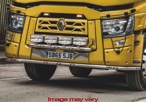 [RLA14/W] Aluminium LoBar 5 WITTE 2 ORANJE led Renault C-Serie