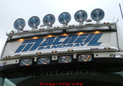 Aluminium HiBar voor Scania 4/R Serie Topline | Drop-Down