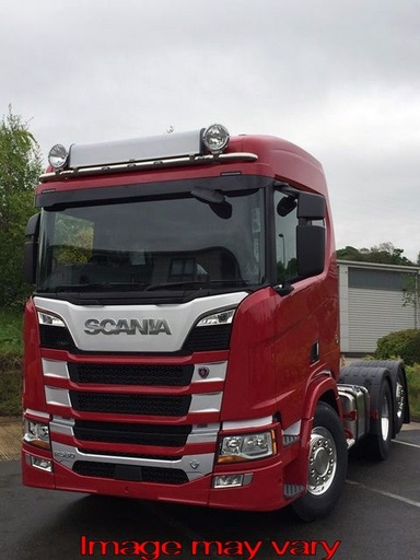 Aluminium HiBar voor Scania R&S NextGen Normaal Cabine | Breed Zonneklepmodel